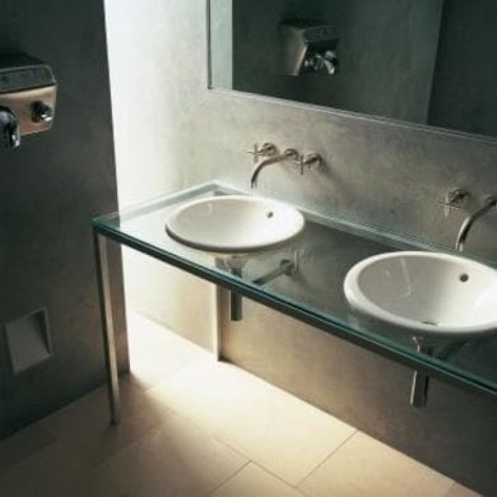 Плитка керамогранит Керамическая раковина 47 см Duravit Architec 0468470000 для пола