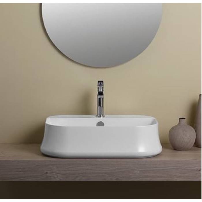 Керамическая раковина 60 см Simas Sharp SH 09 Керамическая раковина 60 см Simas Sharp SH 09