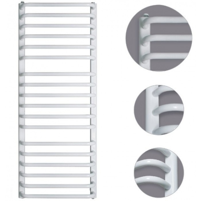 Полотенцесушитель INSTAL PROJEKT Luna Electro LUN-50/100 + EGB06С1