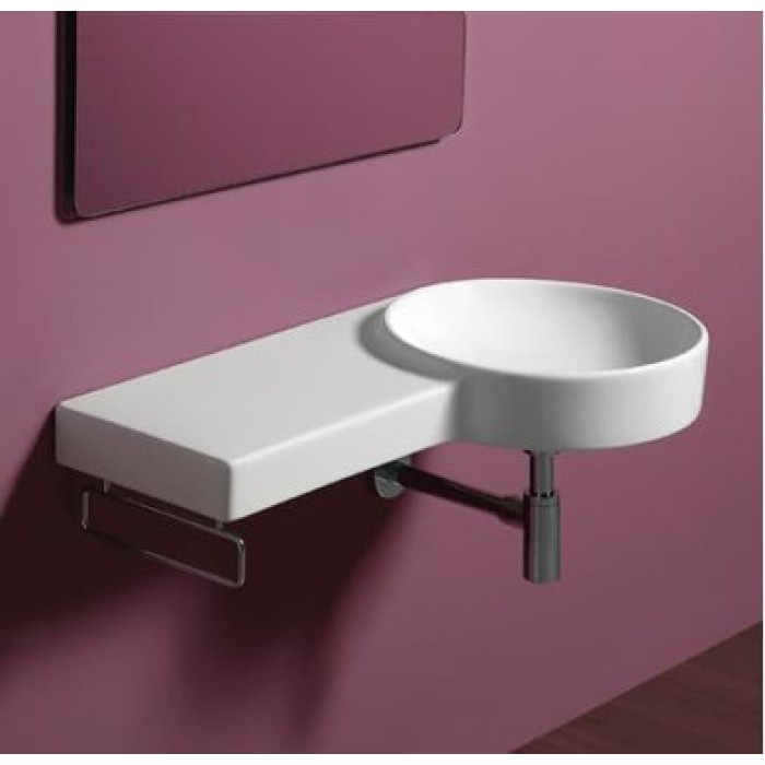 Керамическая раковина 87 см Simas Flow FL 05
