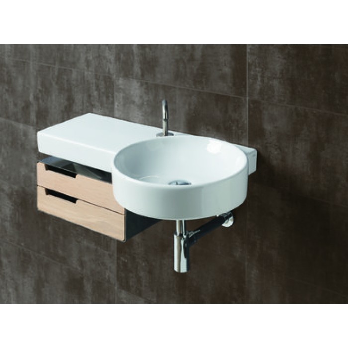 Керамическая раковина 87 см Simas Flow FL 05