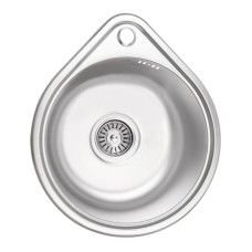 Кухонная мойка Lidz 4539 Micro Decor 0,8 мм (LIDZ4539MDEC)