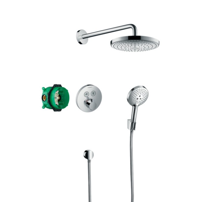 Плитка керамогранит Душевая система Hansgrohe Raindance Select S 27297000 для пола