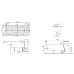 Ванна квариловая Villeroy&Boch Oberon UBQ160OBE2V-01 + ножки
