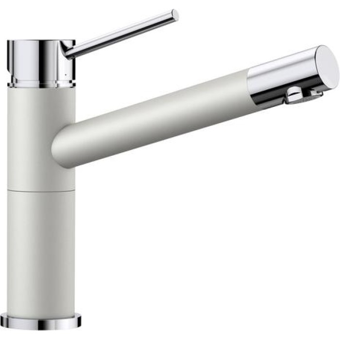 Смеситель кухонный Blanco ALTA Compact хром / жемчужный 520729
