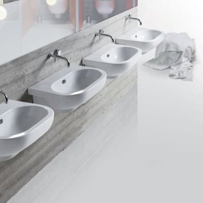 Керамическая раковина 65 см Simas E-Line EL 10