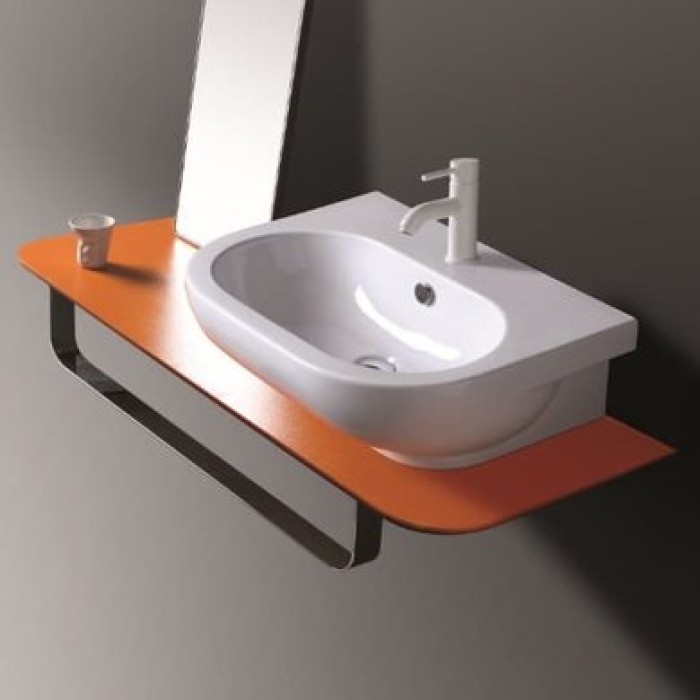 Керамическая раковина 65 см Simas E-Line EL 10