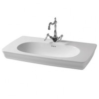 Керамическая раковина 90 см Artceram Civitas, white glossy (CIL002 01;00)