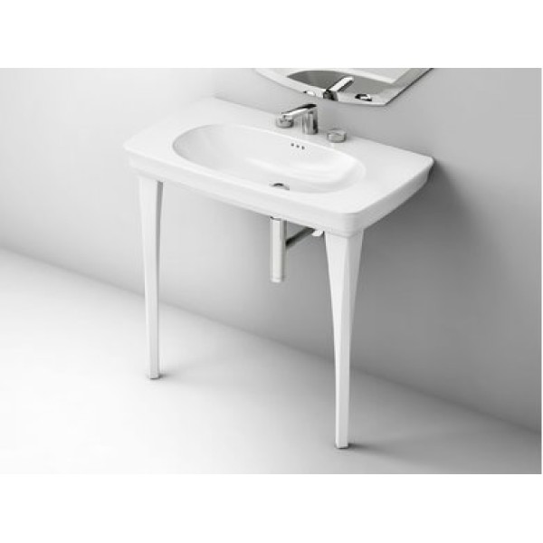 Керамическая раковина 90 см Artceram Civitas, white glossy (CIL002 01;00)