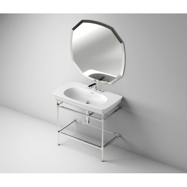Керамическая раковина 90 см Artceram Civitas, white glossy (CIL002 01;00)