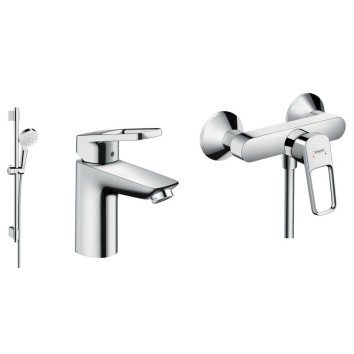 Набор смесителей для душа Hansgrohe Logis Loop 1072017 (71151000+71247000+27353400)