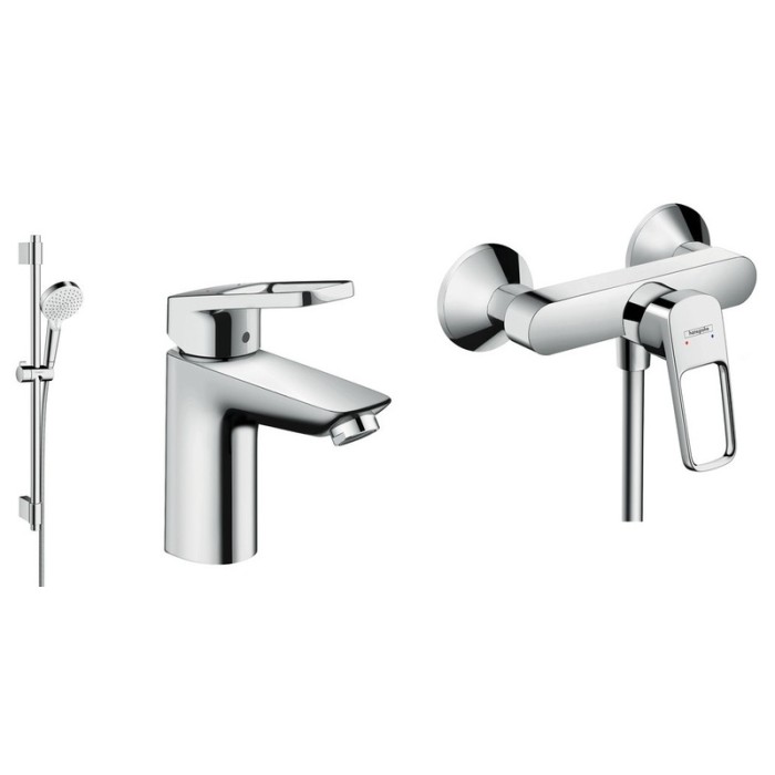 Набор смесителей для душа Hansgrohe Logis Loop 1072017 (71151000+71247000+27353400)