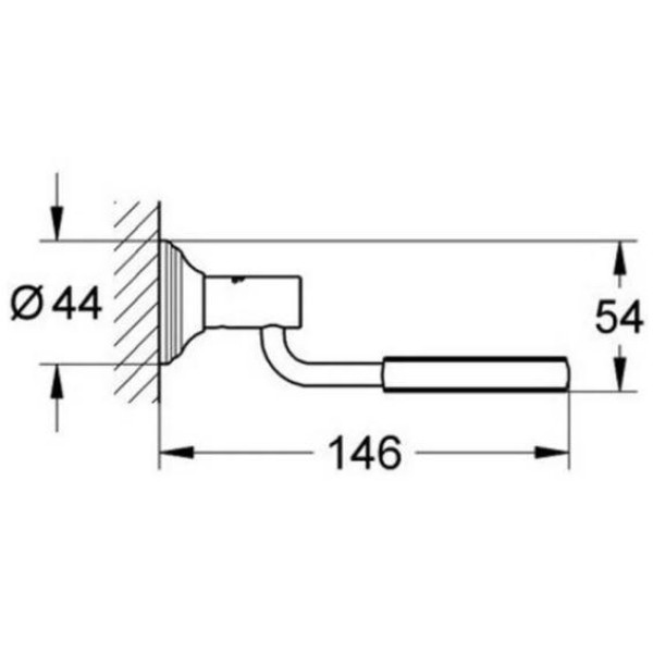 Grohe Essentials Authentic Держатель (40652001)