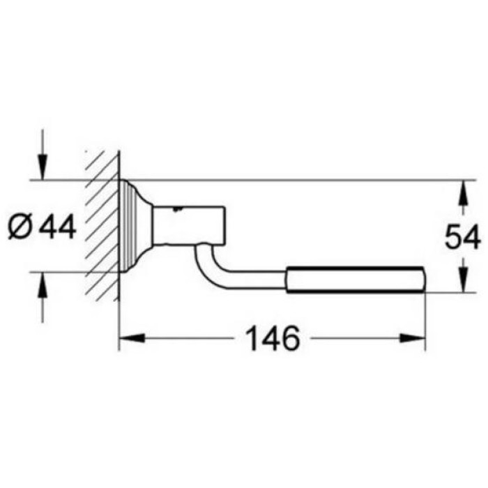 Grohe Essentials Authentic Держатель (40652001) Grohe Essentials Authentic Держатель (40652001)