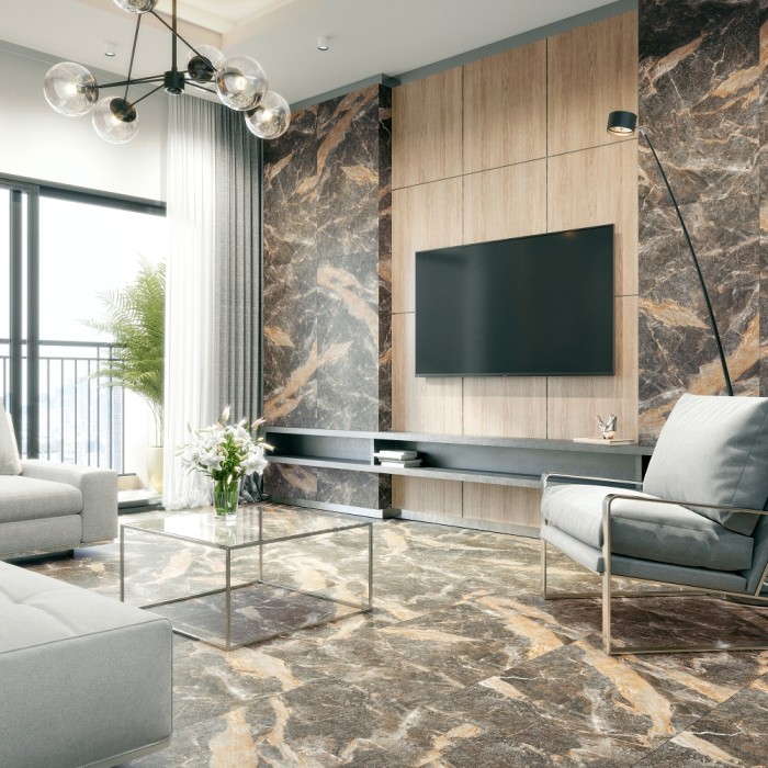 Керамогранит Інтеркерама ARDESIA 34 032 коричневый темный Керамогранит Інтеркерама ARDESIA 34 032 коричневый темный