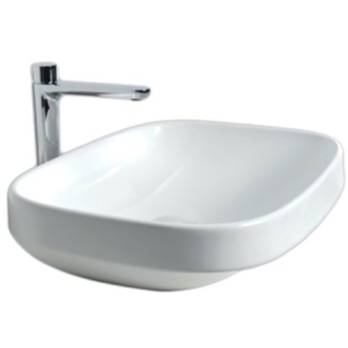 Керамическая раковина 58 см Hatria Abito Alchemy, белый (A0YxxA01)