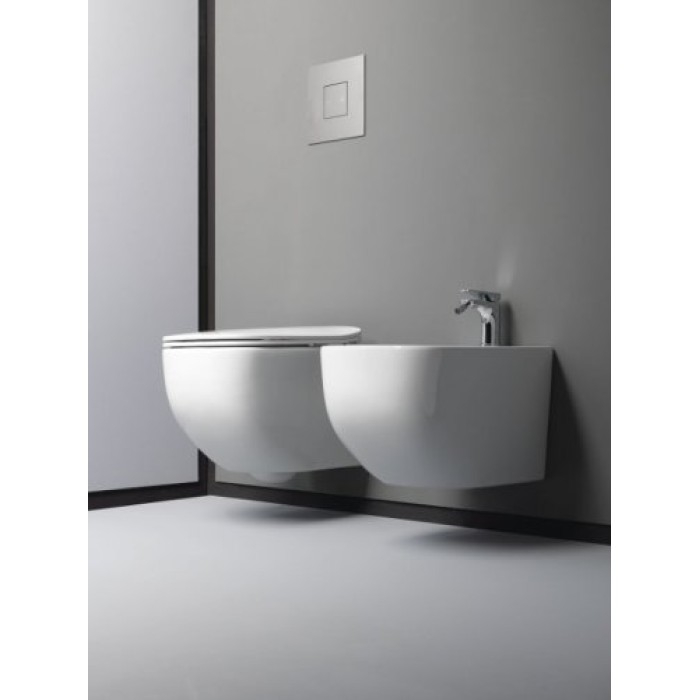 Унитаз подвесной безободковый AxA White Jam NoRim 3312701