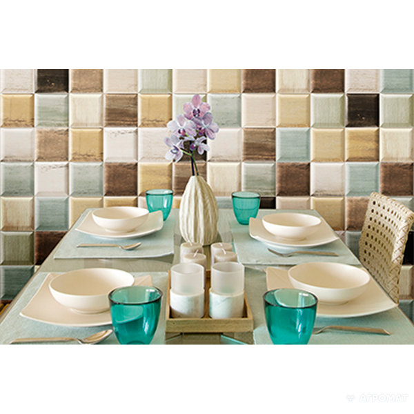 Плитка MAINZU Soho MIx 13×150×150 под дерево