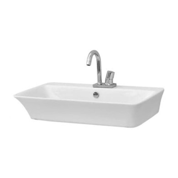 Керамическая раковина 80 см Artceram Cow, white glossy (CWL003 01;00)
