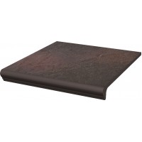 Сходинка з капіносом пряма Semir Rosa 30x33 код 4494 Ceramika Paradyz