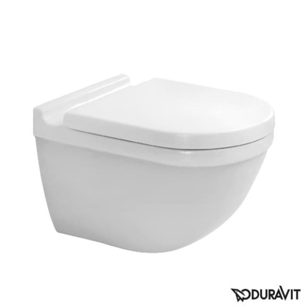 Плитка керамогранит Подвесной унитаз Duravit Starck 3 2225090000 для пола