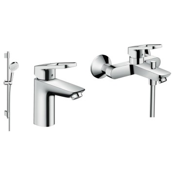 Набор смесителей для ванны Hansgrohe Logis Loop 1062017 (71151000+71244000+27353400)