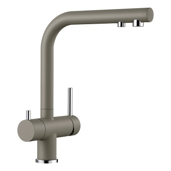 Смеситель кухонный Blanco FONTAS II SILGRANIT серый беж 523136