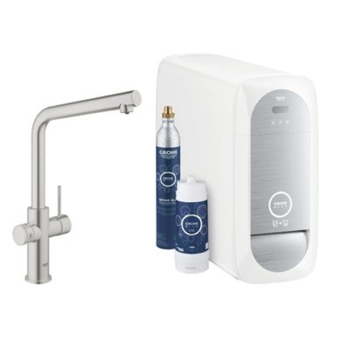 Смеситель со стартовым комплектом GROHE Blue Home 31454DC0