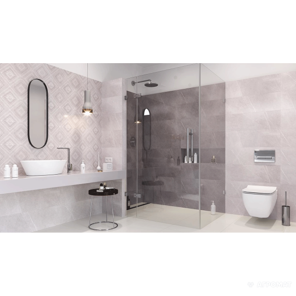 Плитка Opoczno Light Marquina GREY 10×740×240