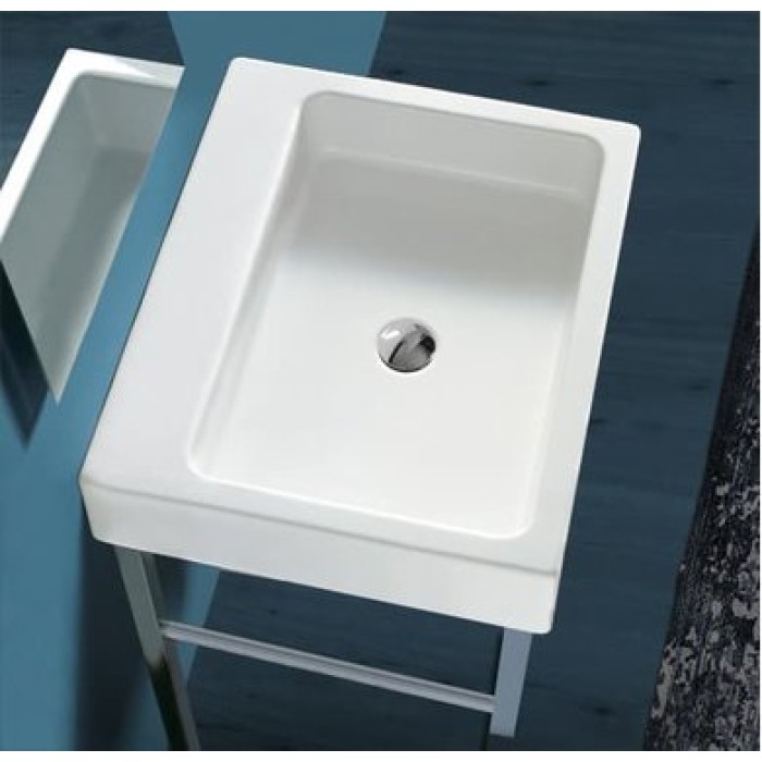 Керамическая раковина 61 см Simas Frozen U 60