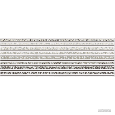 Плитка Opoczno Mirror GREY INSERTO LINES декор 10×750×250