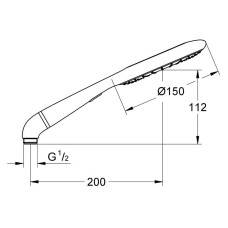 Grohe Rainshower Icon 150 Ручной душ 27630000