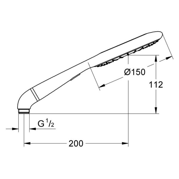 Grohe Rainshower Icon 150 Ручной душ 27630000