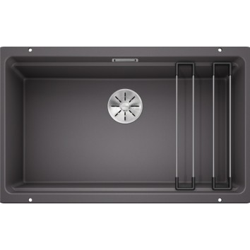 Мойка для кухни Blanco Etagon 700-U Silgranit темная скала  525168