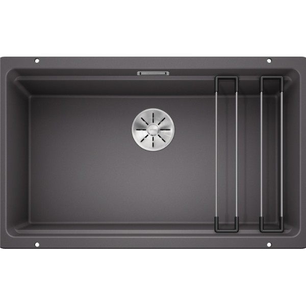Мойка для кухни Blanco Etagon 700-U Silgranit темная скала  525168