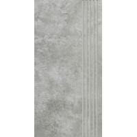 Сходинка пряма різана Scratch Grys MAT 29,8x59,8 код 6241 Ceramika Paradyz