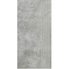 Сходинка пряма різана Scratch Grys MAT 29,8x59,8 код 6241 Ceramika Paradyz