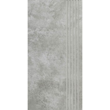 Сходинка пряма різана Scratch Grys MAT 29,8x59,8 код 6241 Ceramika Paradyz
