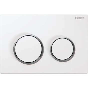 Кнопка зливу Omega 20 115.085.KJ.1 білий Geberit