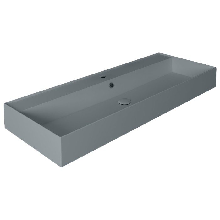 Раковина подвесная Simas Agile Сemento Matt 1210x46 см (AG121CEMENTO)