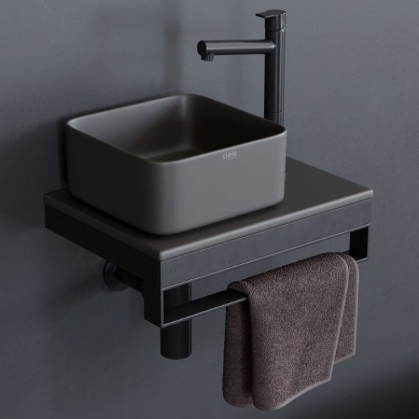 Раковина накладная 25 см Cielo Shui Comfort Minimo