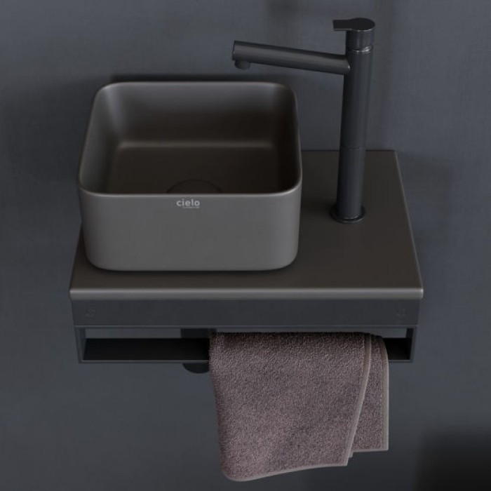 Раковина накладная 25 см Cielo Shui Comfort Minimo