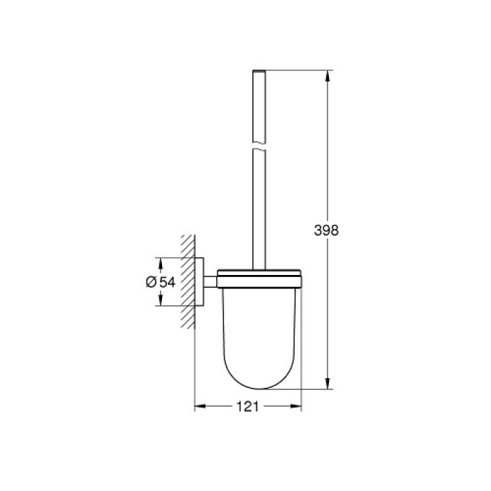 Grohe Essentials Tуалетный ершик в комплекте (40374AL1)