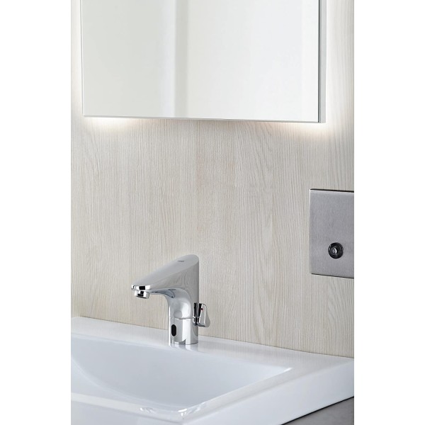 Grohe Europlus E 6V Сенсорный смеситель со смешиванием и ограничителем температуры (36207001)