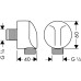 Шланговое подсоединение Hansgrohe Fixfit E 27454000 Шланговое подсоединение Hansgrohe Fixfit E 27454000