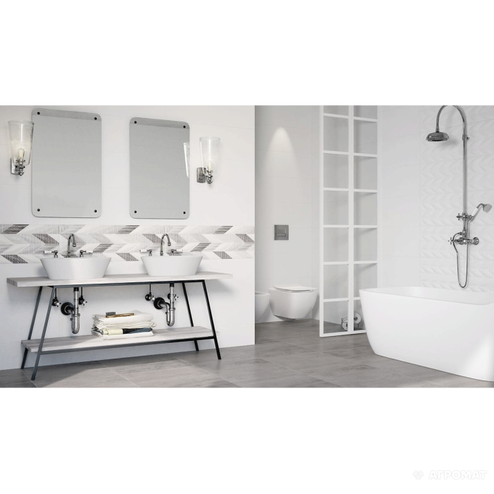 Плитка Opoczno French Braid WHITE STRUCTURE 11×890×290 Плитка Opoczno French Braid WHITE STRUCTURE 11×890×290