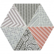 Керамограніт Rocersa Nordic Hexa Mix 3 20x23 см