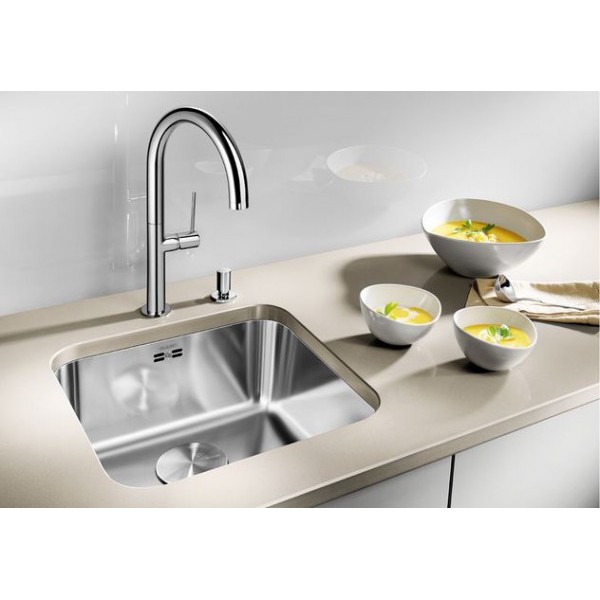 Мойка для кухни Blanco Supra 340-U c корзинчатым вентилем  518199