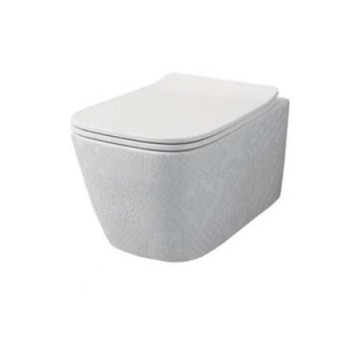 Подвесной унитаз Artceram A16 (ASV001 01;86) white glossy/cementina