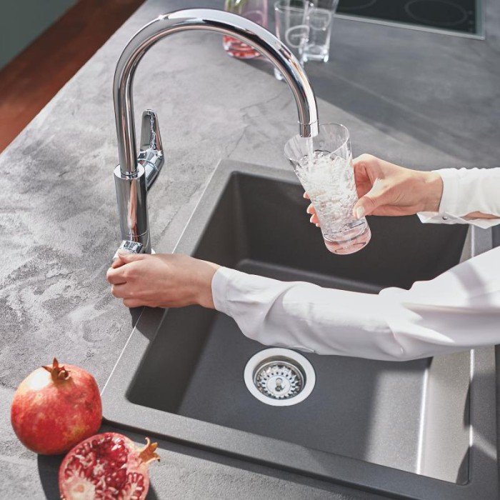 Grohe Baucurve Смеситель для кухни для подачи технической и фильтрованной воды (31723000)